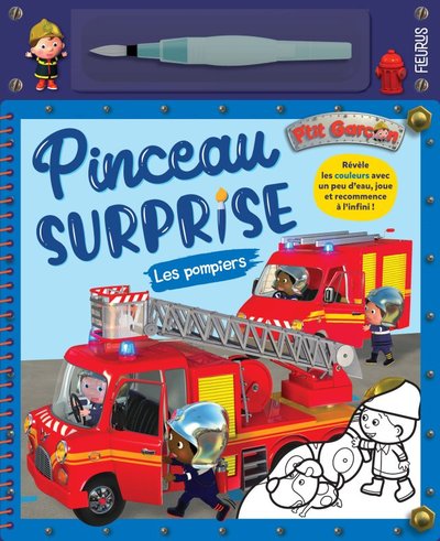 Pinceau Surprise P'Tit Garçon - Les Pompiers - Alexis Nesme