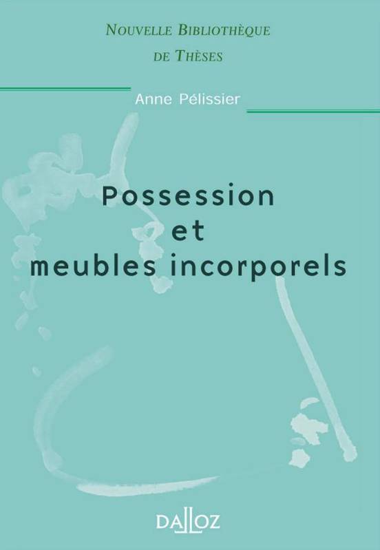 Possession et meubles incorporels. Volume 8