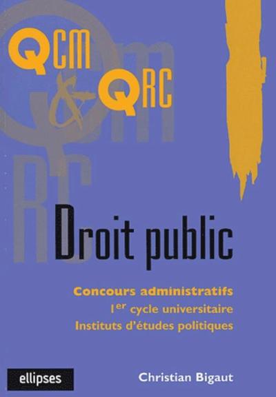 Droit public en QCM et QRC