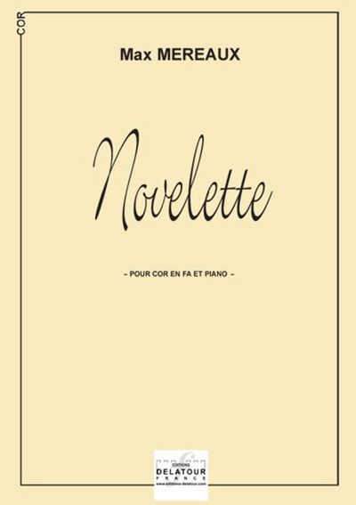 Novelette Pour Cor Et Piano