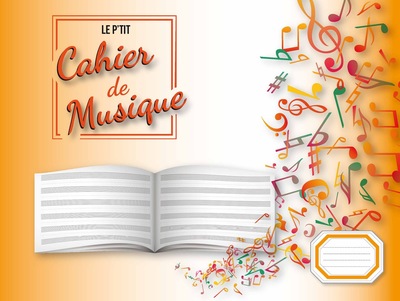 Cahier de musique 6 portées - Denis Roux