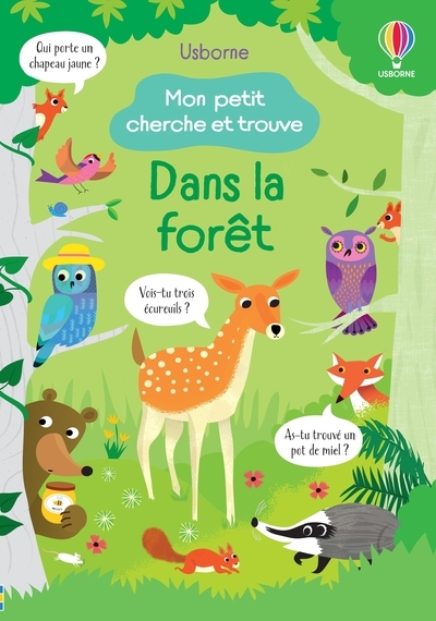 Dans la forêt - Mon petit cherche et trouve - Kirsteen Robson