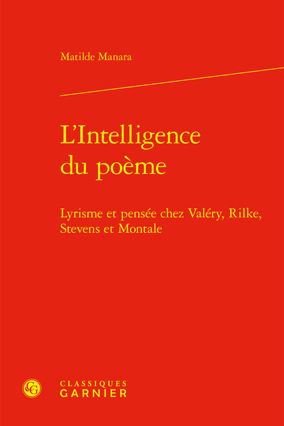 L'Intelligence du poème