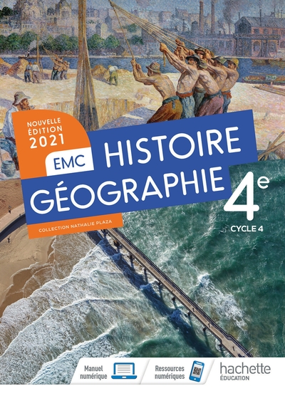 Histoire - Géographie Emc 4e - Livre Élève - Ed. 2021