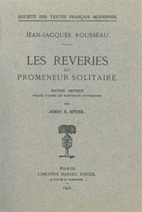 Les Rêveries du promeneur solitaire