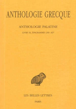 Anthologie grecque Volume 8