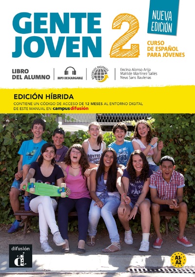 Gente joven N. E. 2 - Livre de l'élève - Éd. hybride