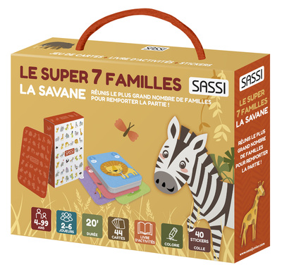 Le super 7 familles. La savane