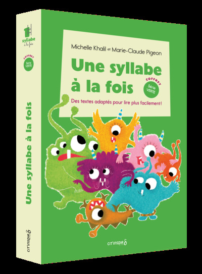 Une syllabe à la fois - Coffret série verte