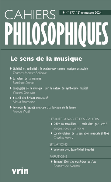 Le sens de la musique - Sandrine Darsel