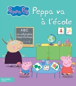 Peppa va à l'école - Collectif