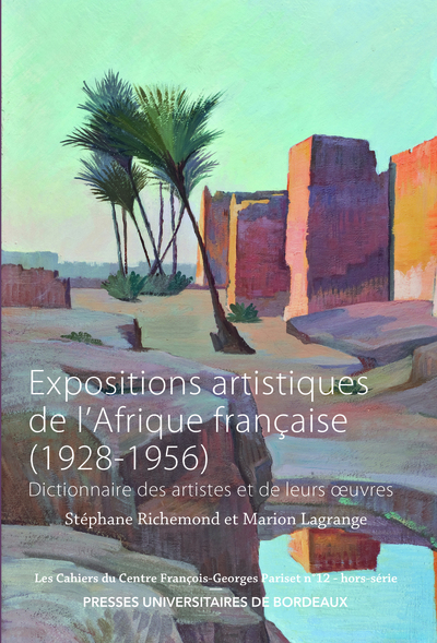 Expositions artistiques de l’Afrique française (1928-1956)