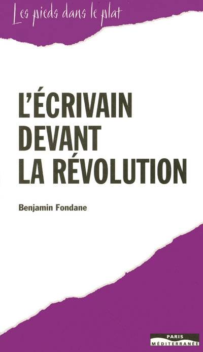 L'écrivain devant la révolution