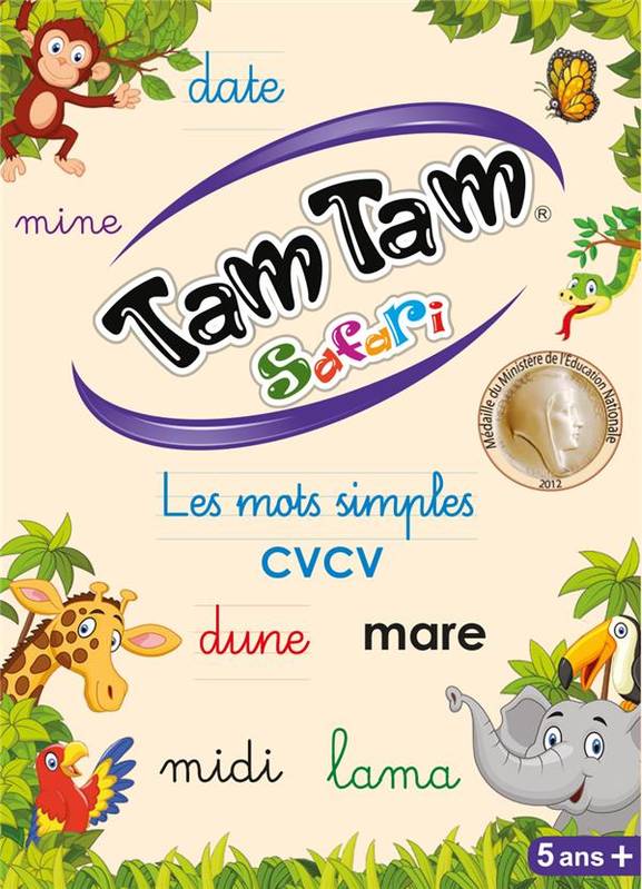 Tam Tam Safari - Les mots simples