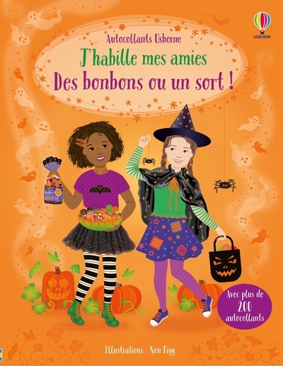 J'habille mes amies - Des bonbons ou un sort ! - Dès 5 ans