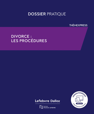 Divorce Les procédures