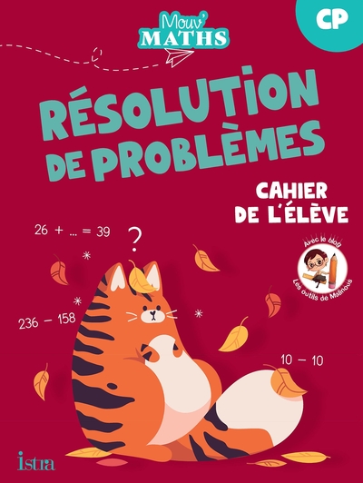 Mouv' Maths - Cahier de résolution de problèmes CP - Ed. 2023