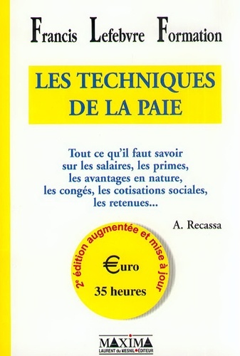 Les techniques de la paie