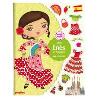 Minimiki - Stickers - Habille Inès en Espagne nouvelle édition - Julie Camel