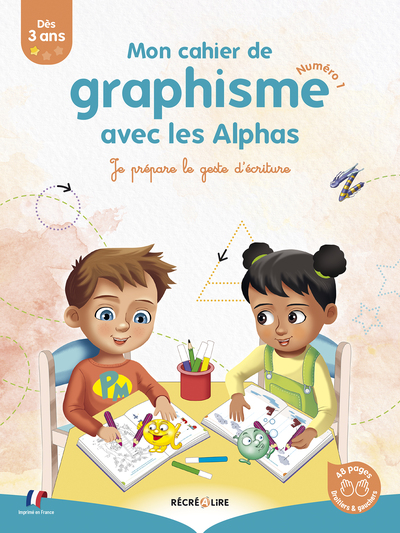 Mon cahier de graphisme avec les Alphas 1 - Ella Coalman