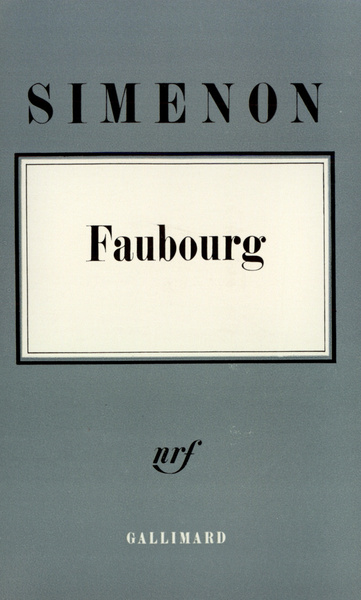 Faubourg - Georges Simenon