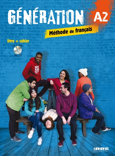 Génération 2 niv.A2 - Livre + Cahier + CD mp3 + DVD