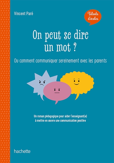 Talents d'écoles - On peut se dire un mot ? - Ed. 2022 - Vincent Paré