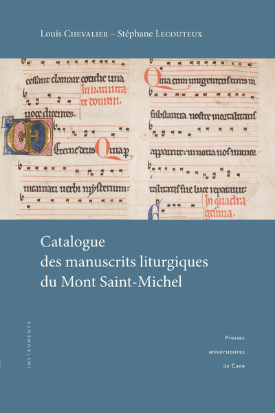 Catalogue des manuscrits liturgiques  
du Mont Saint-Michel