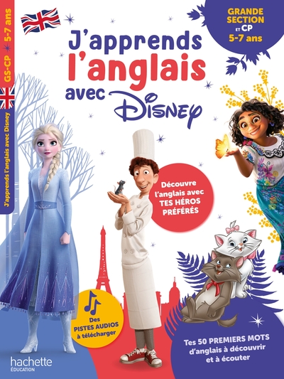 J'apprends l'anglais avec Disney GS / CP