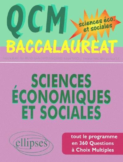 Qcm Baccalauréat - Sciences Économiques Et Sociales