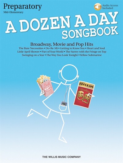 A Dozen A Day Songbook: Piano - Prepatory Book