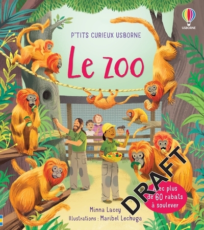 Le zoo - P'tits curieux Usborne