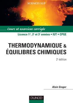 Thermodynamique et équilibres chimiques - 2ème édition