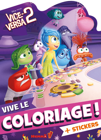 Disney Pixar Vice-versa 2 - Vive le coloriage ! - Collectif