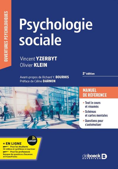 Psychologie sociale - Olivier Klein