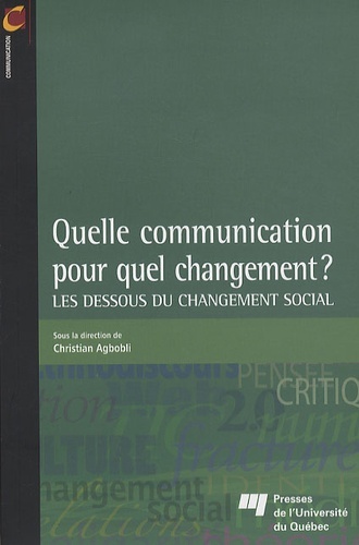 Quelle communication pour quel changement? - Christian Agbobli