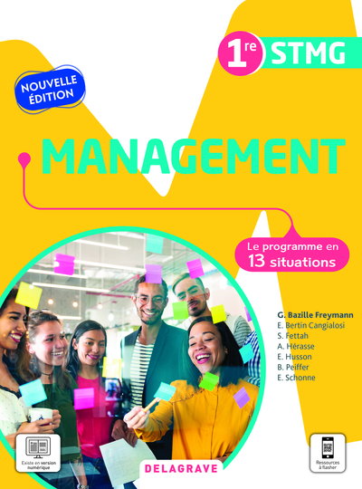 Management 1re STMG (2021) - Pochette élève - Eve Bertin Cangialosi, Smaïn Fettah, Anne  Hérasse, Emmanuel  Husson, Bruno Peiffer, Emmanuelle Schonne