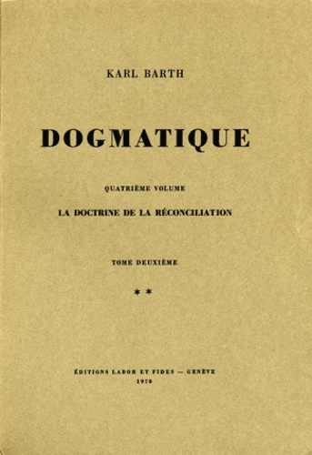 Dogmatique  - Volume 21