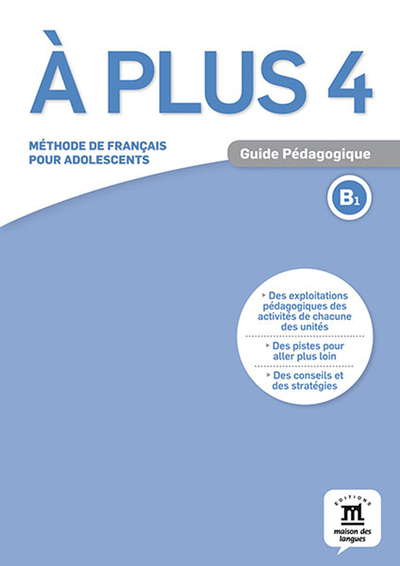 À plus ! 4 - Guide pédagogique - Hans Peter Richter