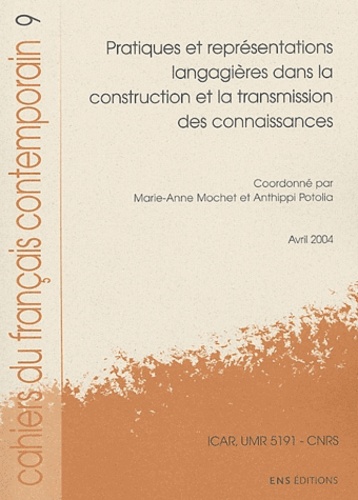 Cahiers du français contemporain N° 9 Volume 2004