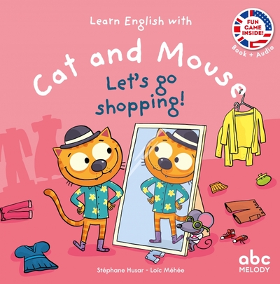 Let's go shopping - Cat and mouse - Livre + audio