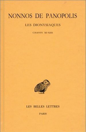 Les Dionysiaques - Volume 5 - Nonnos de Panopolis