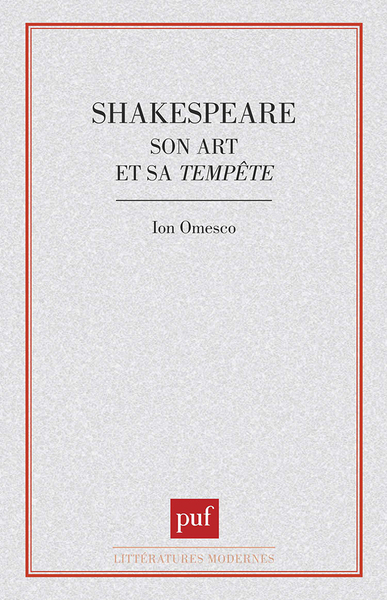 Shakespeare, son art et sa tempête