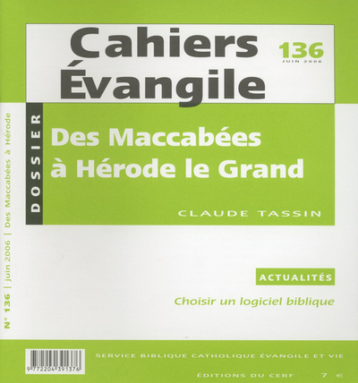 Cahiers Evangile N° 136, juin 2006 Volume 136