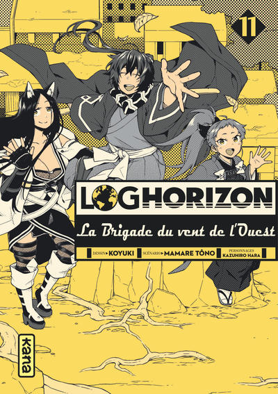 Log Horizon - La Brigade du vent de l'Ouest Volume 11