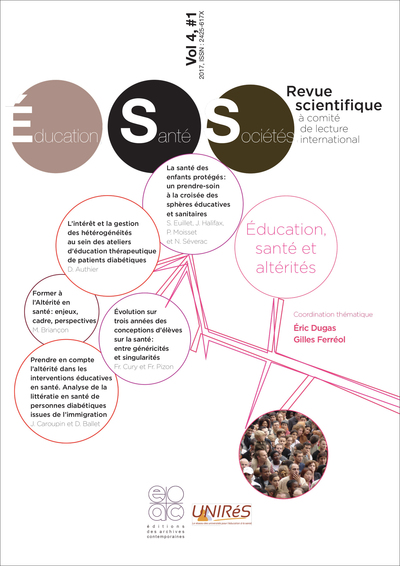 Revue Education, Santé, Sociétés, Vol. 4, No. 1 - Collectif