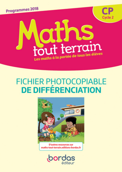 Maths tout terrain CP 2019 Fichier photocopiable de différenciation