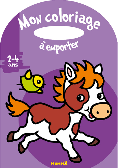 Mon coloriage à emporter (2-4 ans) (Poney)