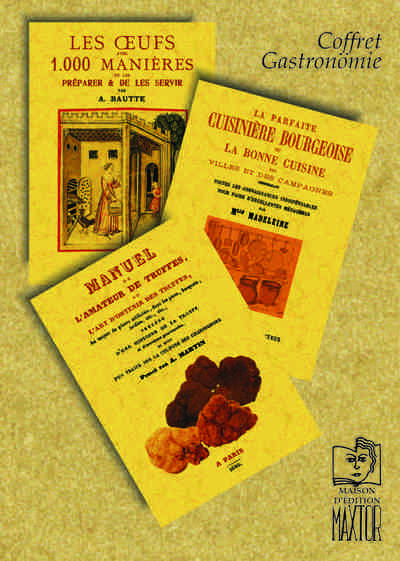 Coffret Gastronomie / Renfermant Toutes Les Connaissances Indispensables Pour Faire D'Excellentes Mé - Martin, A. / Bautte / Mademoiselle Madeleine