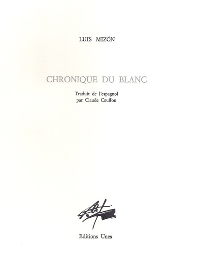 Chronique Du Blanc
